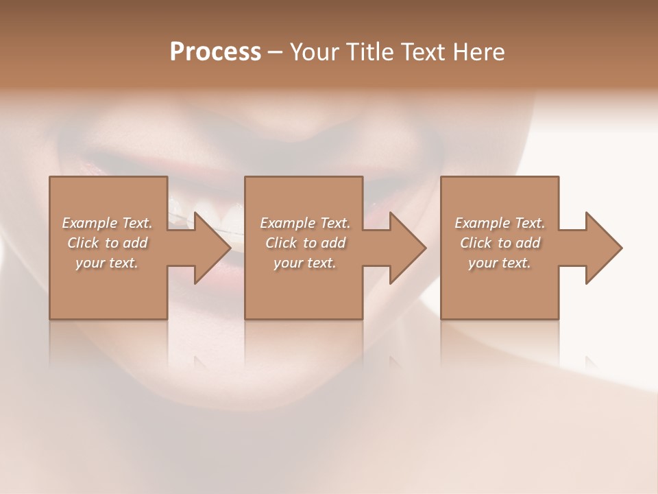 Lady Healthy Woman PowerPoint Template