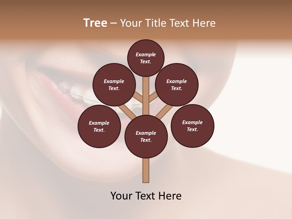 Lady Healthy Woman PowerPoint Template