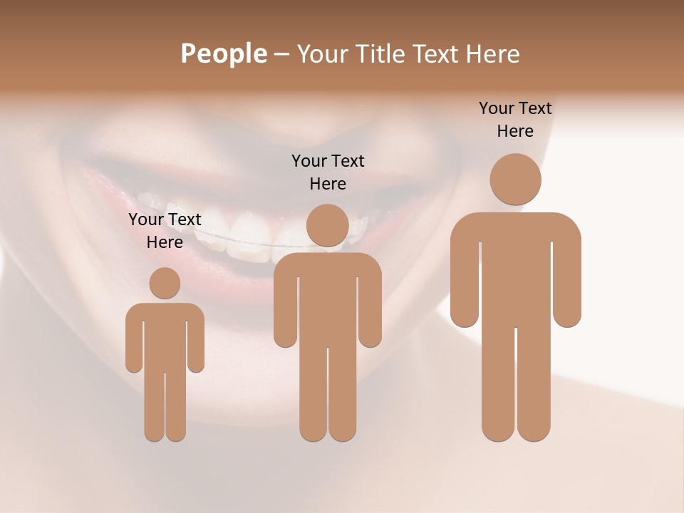 Lady Healthy Woman PowerPoint Template