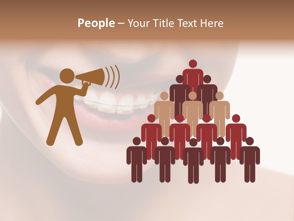 Lady Healthy Woman PowerPoint Template