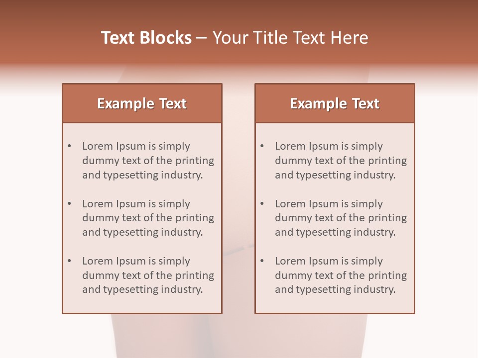 Care Cosmetic Healthy PowerPoint Template