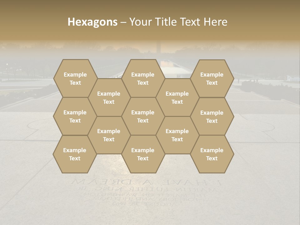 Columbia American Architecture PowerPoint Template