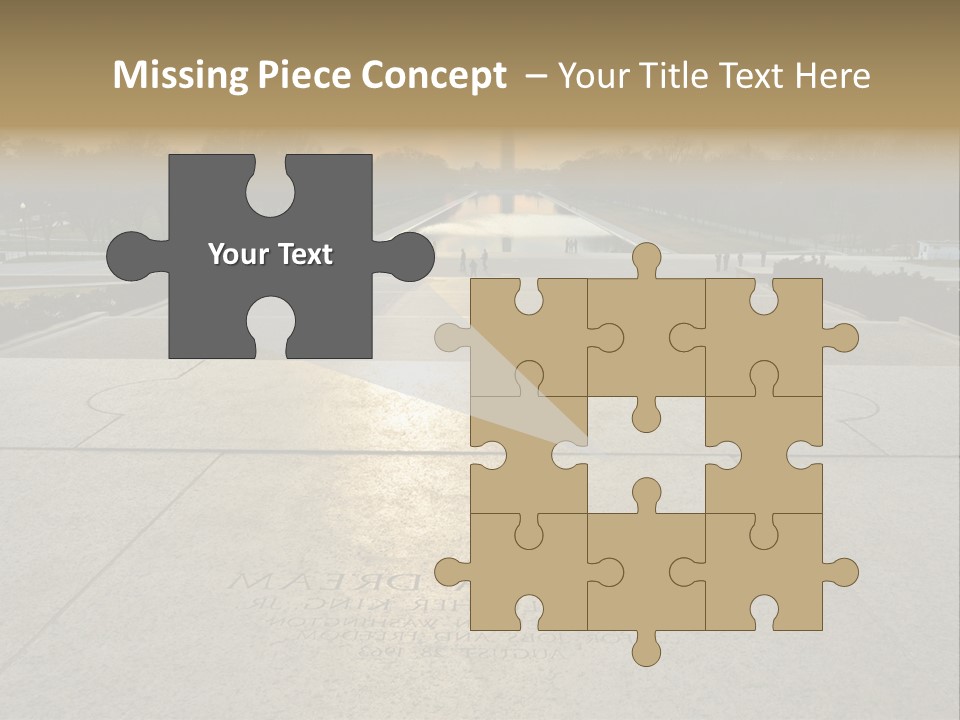 Columbia American Architecture PowerPoint Template