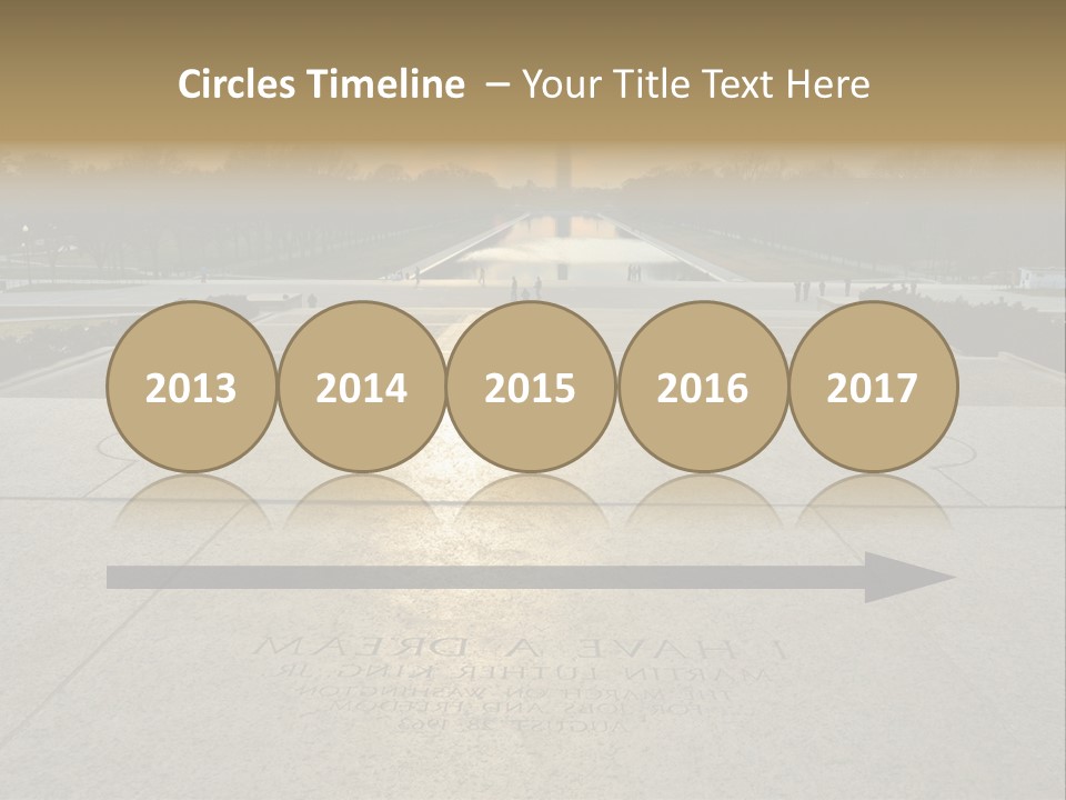 Columbia American Architecture PowerPoint Template