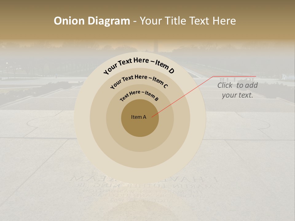 Columbia American Architecture PowerPoint Template