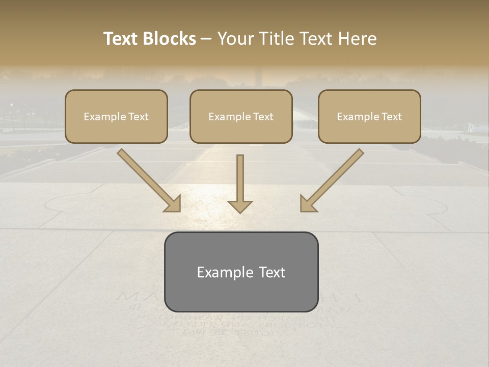 Columbia American Architecture PowerPoint Template