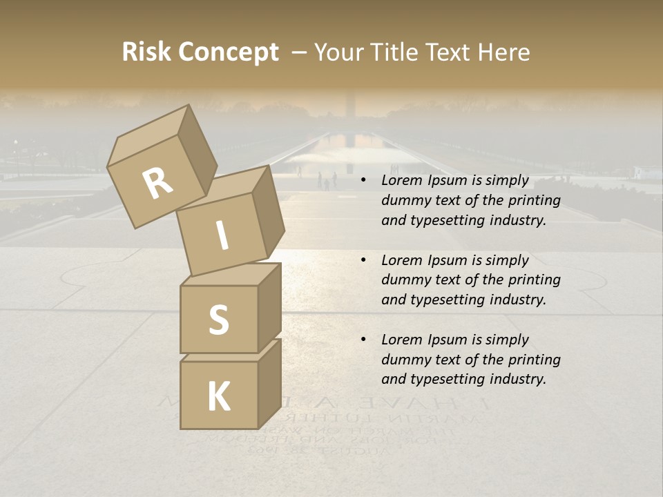 Columbia American Architecture PowerPoint Template