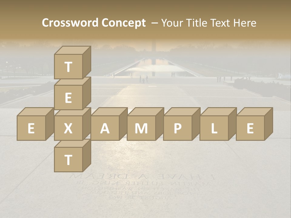 Columbia American Architecture PowerPoint Template