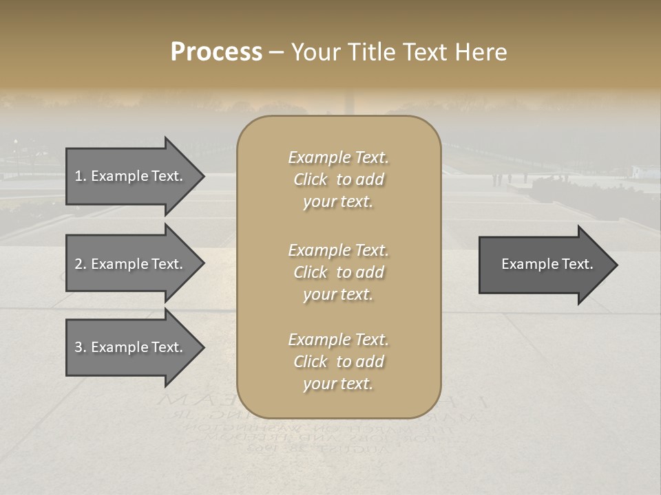 Columbia American Architecture PowerPoint Template