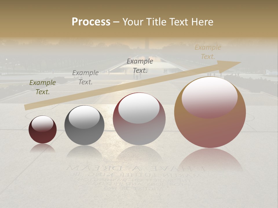 Columbia American Architecture PowerPoint Template