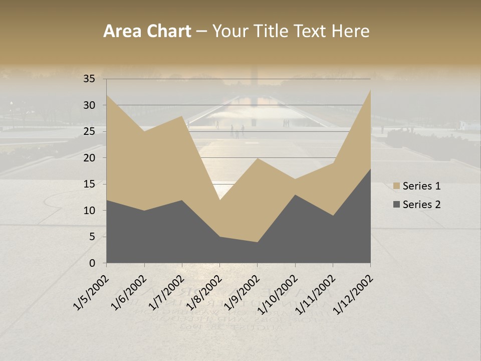 Columbia American Architecture PowerPoint Template