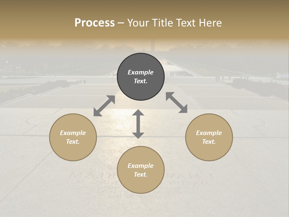 Columbia American Architecture PowerPoint Template
