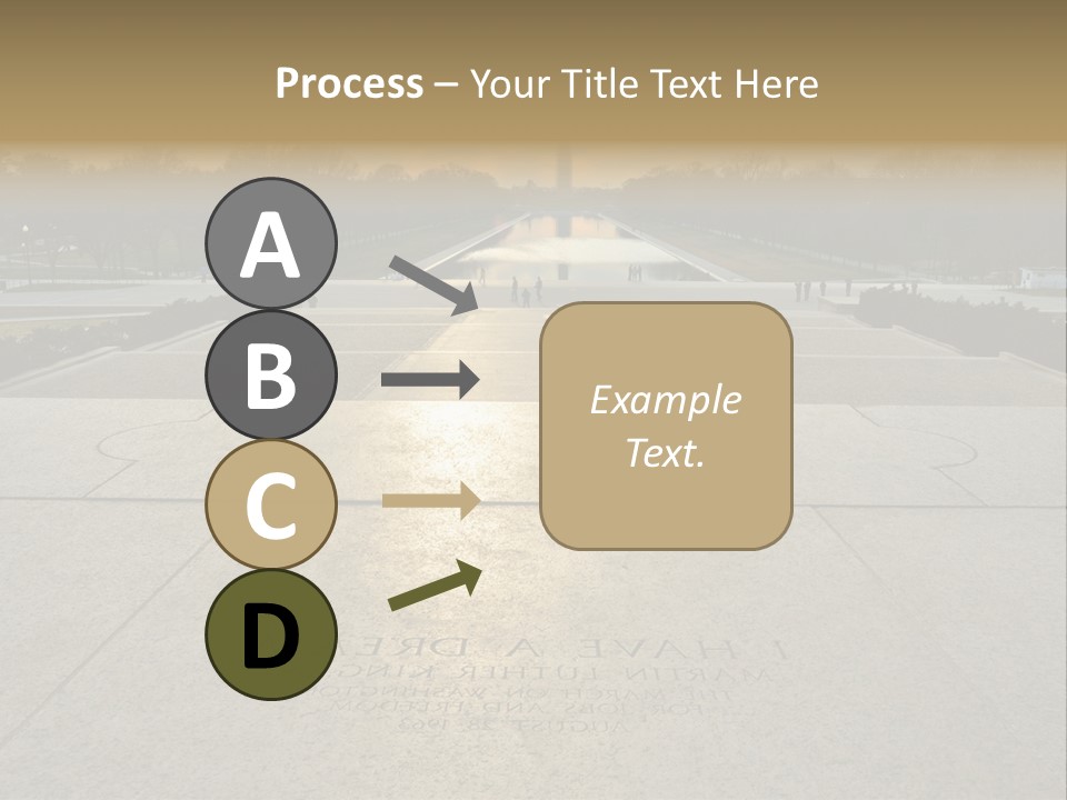 Columbia American Architecture PowerPoint Template