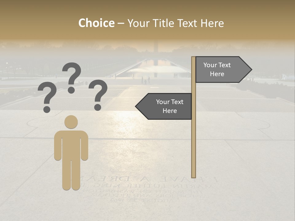 Columbia American Architecture PowerPoint Template