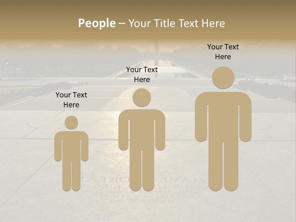 Columbia American Architecture PowerPoint Template