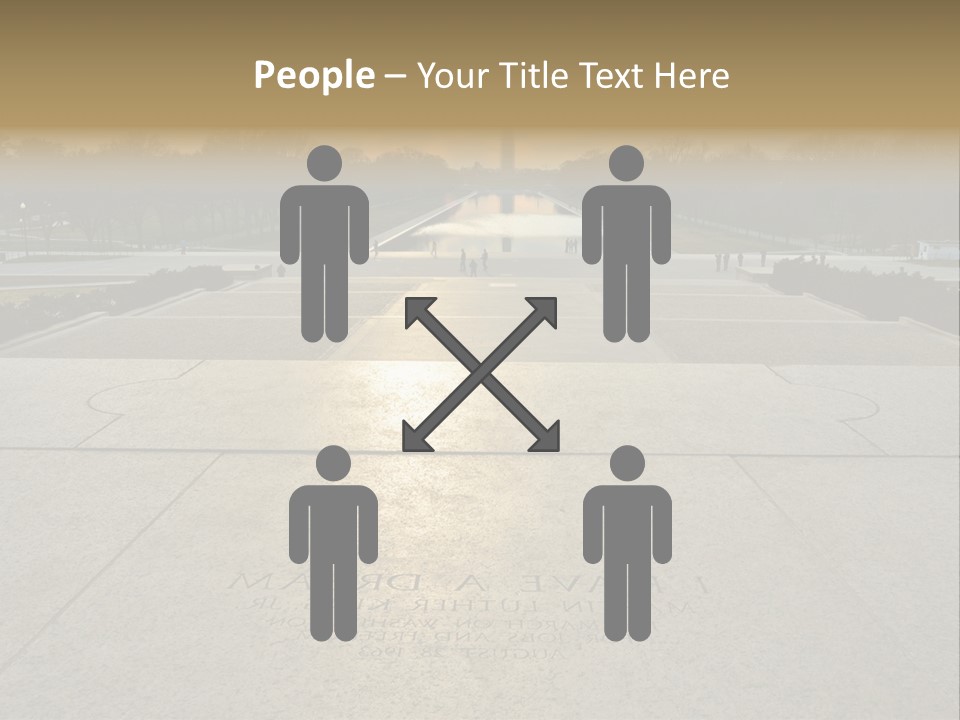 Columbia American Architecture PowerPoint Template