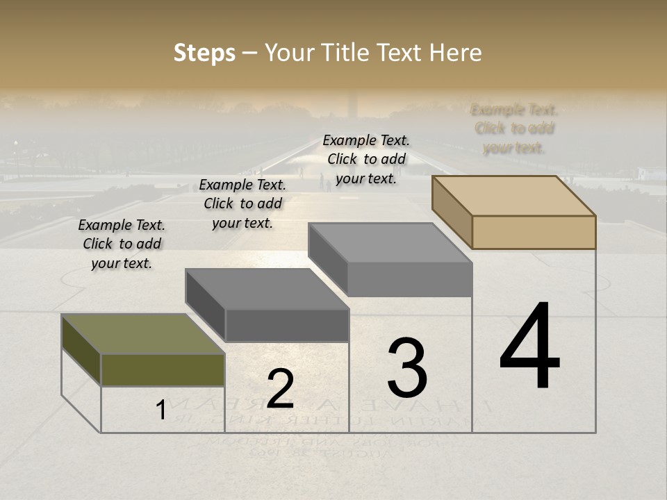 Columbia American Architecture PowerPoint Template