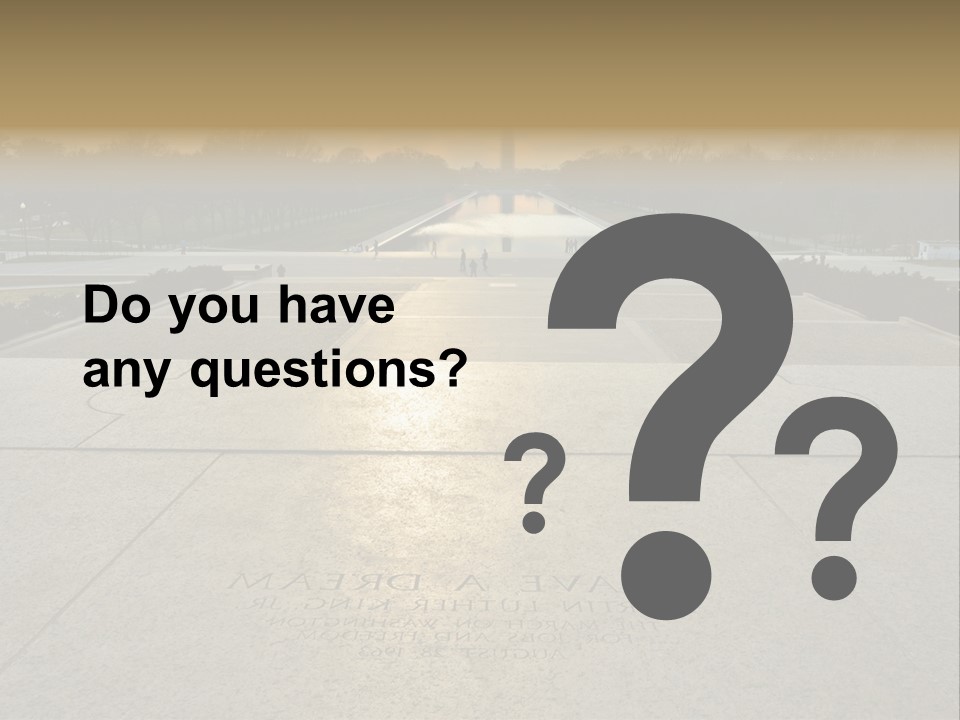 Columbia American Architecture PowerPoint Template