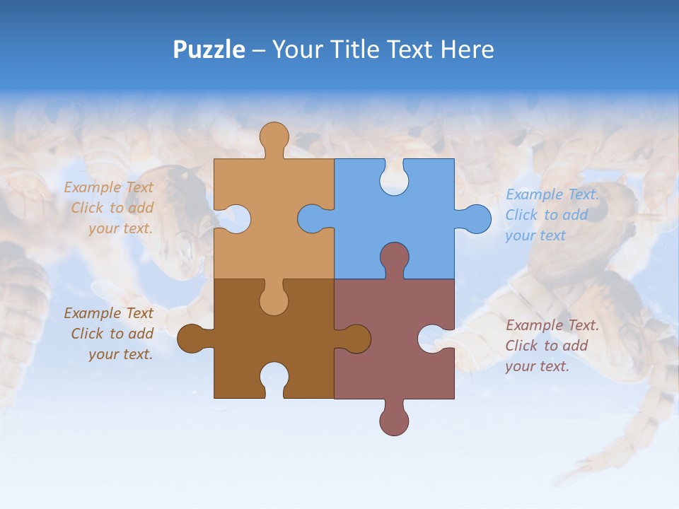 Sucking Insect Fauna PowerPoint Template