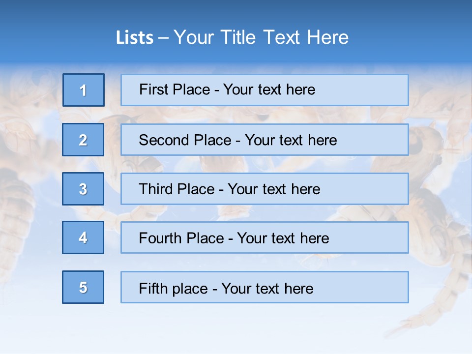 Sucking Insect Fauna PowerPoint Template