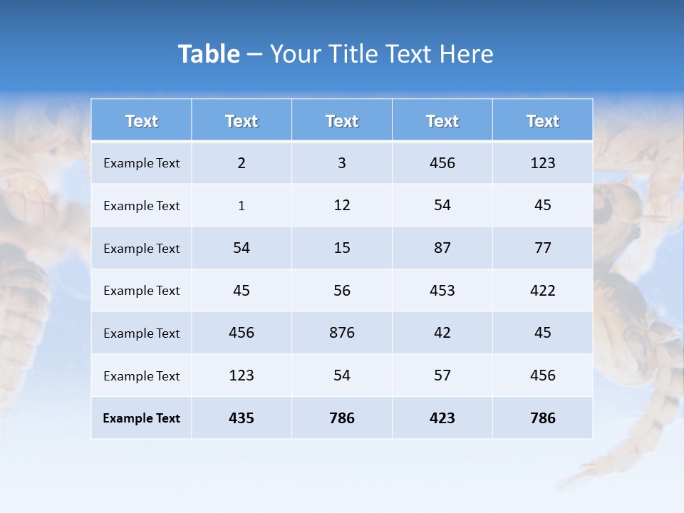 Sucking Insect Fauna PowerPoint Template