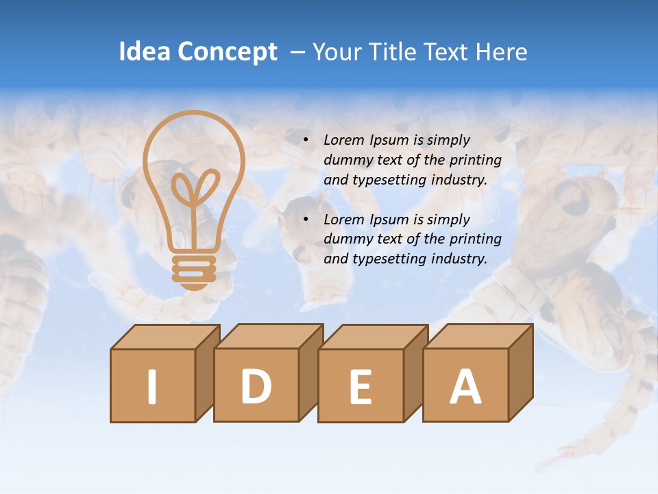 Sucking Insect Fauna PowerPoint Template