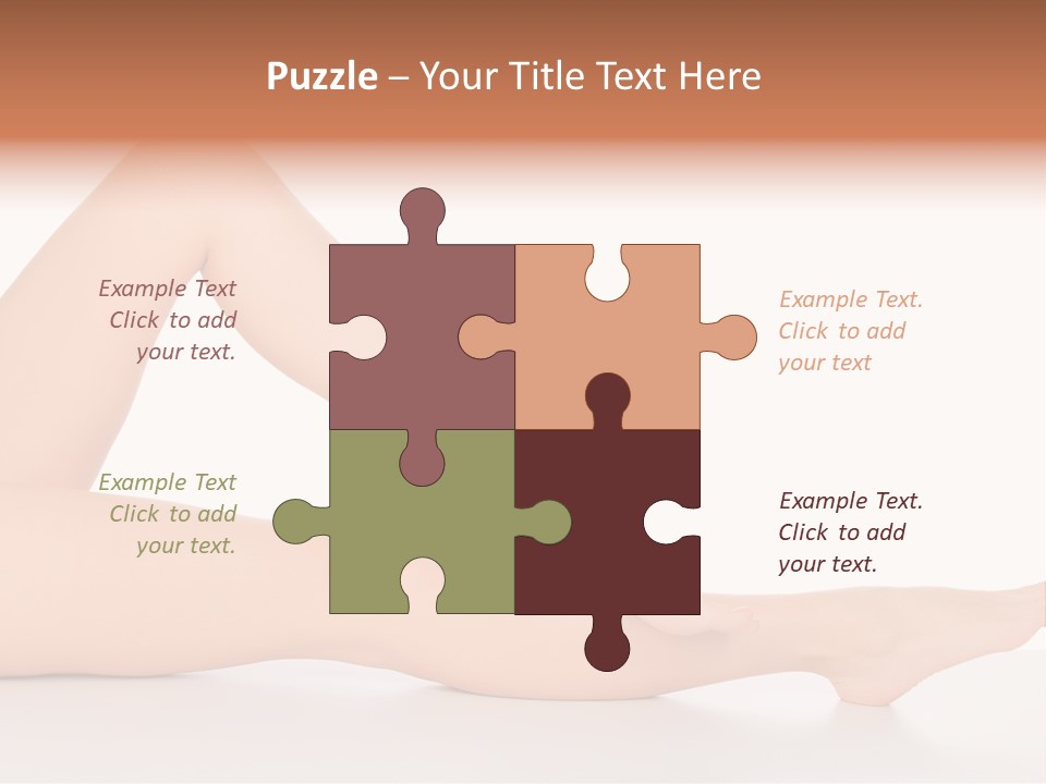 Body Health Nude PowerPoint Template