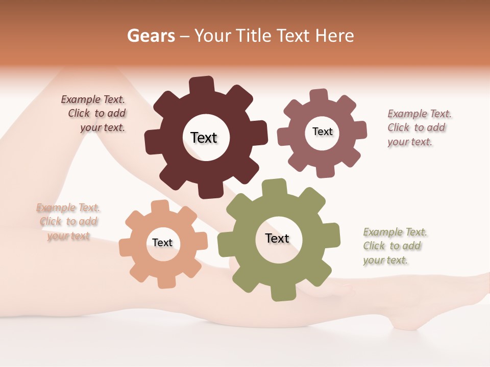 Body Health Nude PowerPoint Template