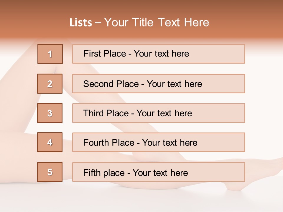 Body Health Nude PowerPoint Template