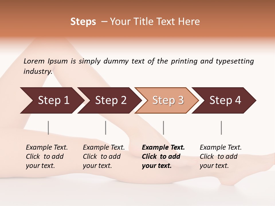 Body Health Nude PowerPoint Template