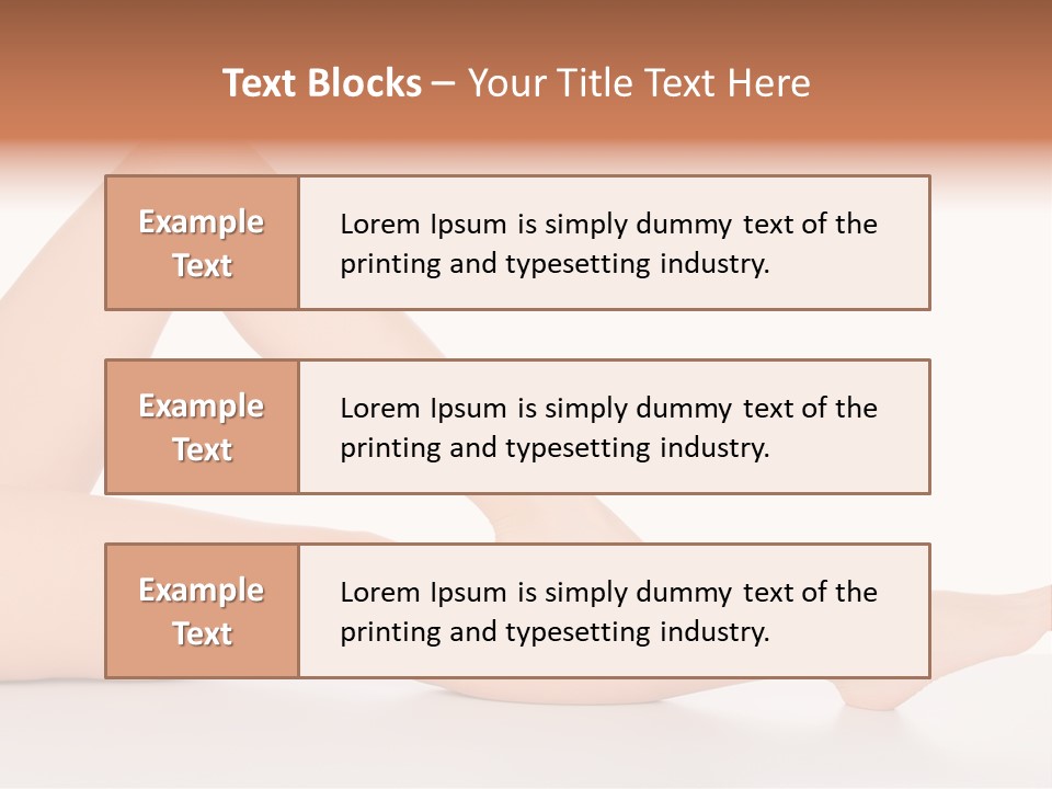 Body Health Nude PowerPoint Template