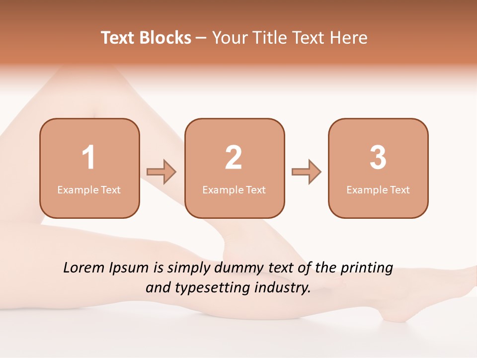 Body Health Nude PowerPoint Template