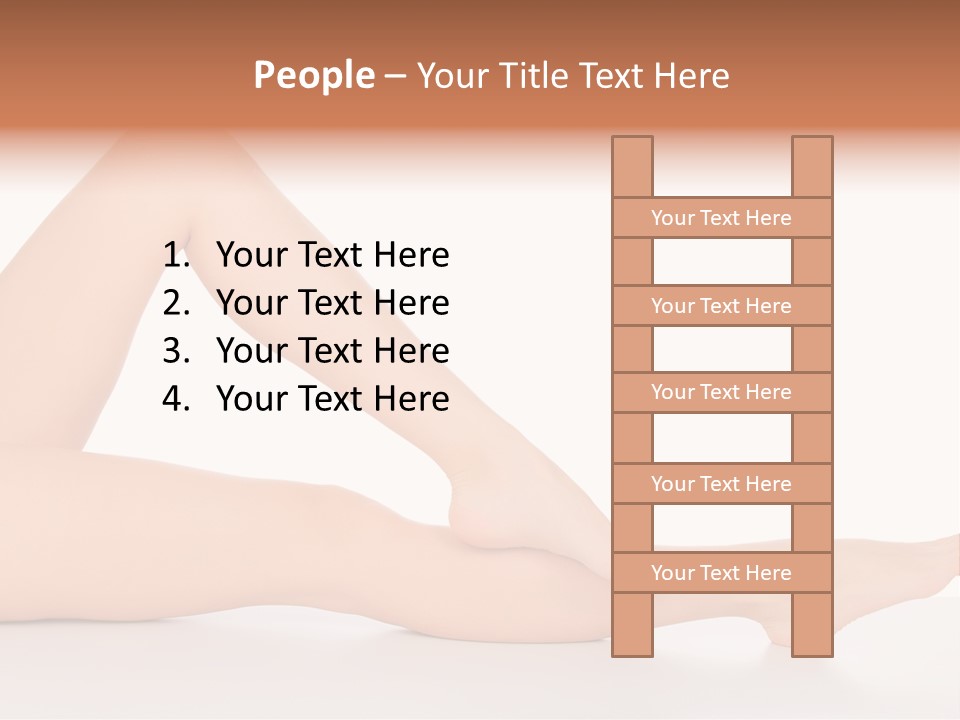 Body Health Nude PowerPoint Template