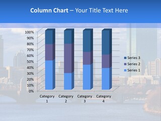 Travel Skyline Cloudy Sky PowerPoint Template