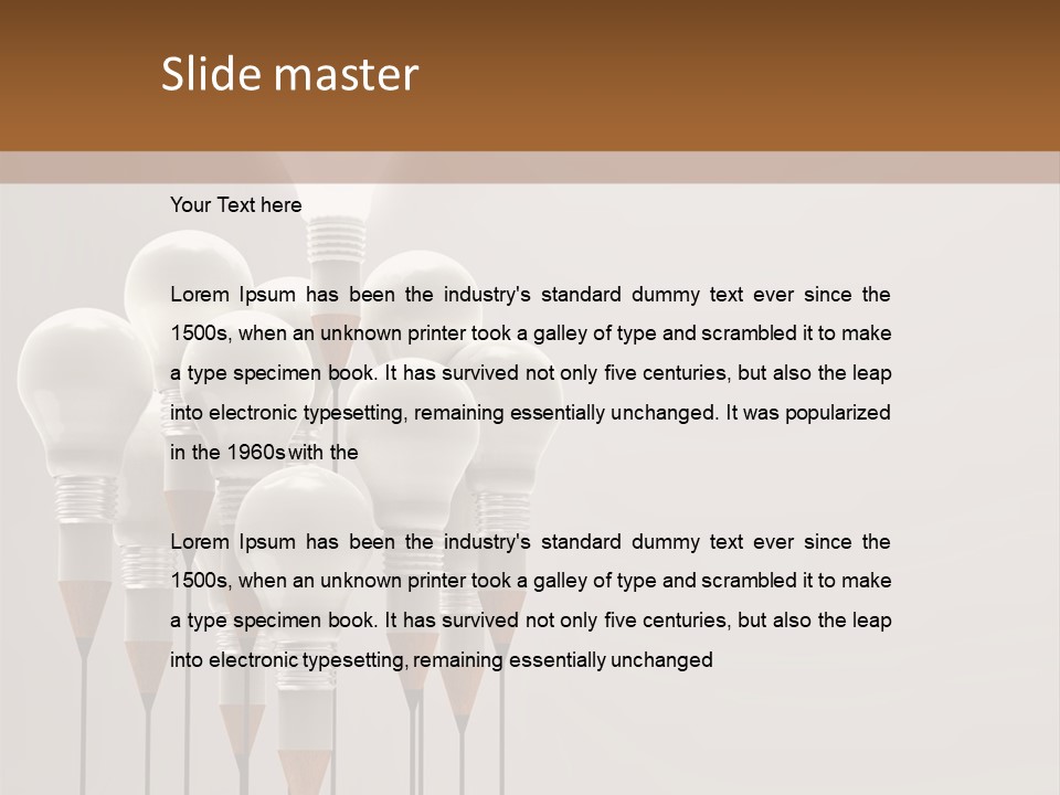 Paper Solution Draw PowerPoint Template