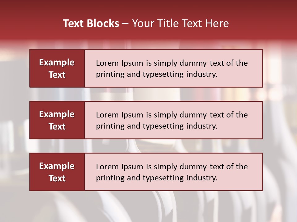 Alcohol Wine Winetasting PowerPoint Template