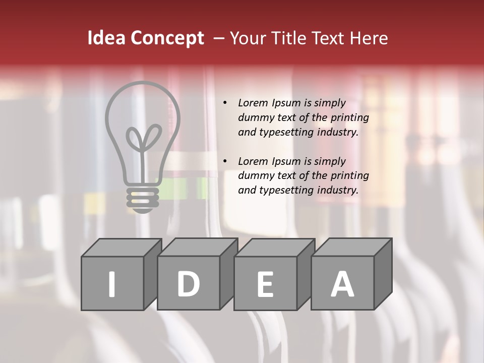 Alcohol Wine Winetasting PowerPoint Template