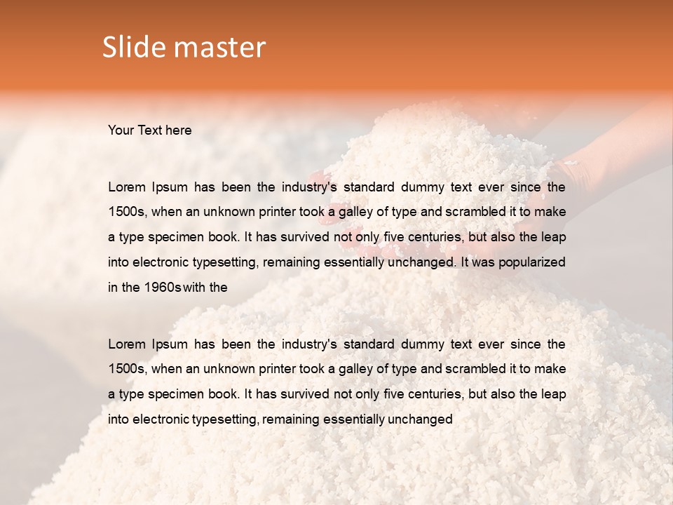 Spice Rock Farmer PowerPoint Template