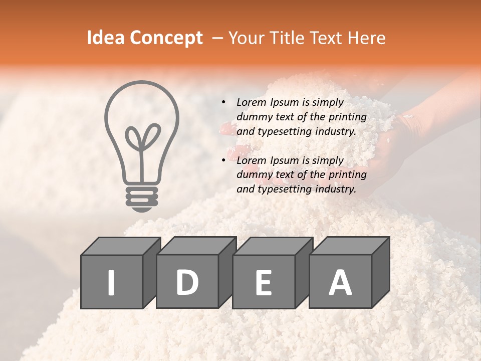 Spice Rock Farmer PowerPoint Template