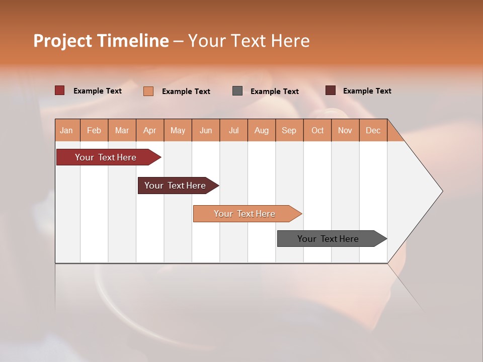 Coffeecup Breakfast Brown PowerPoint Template