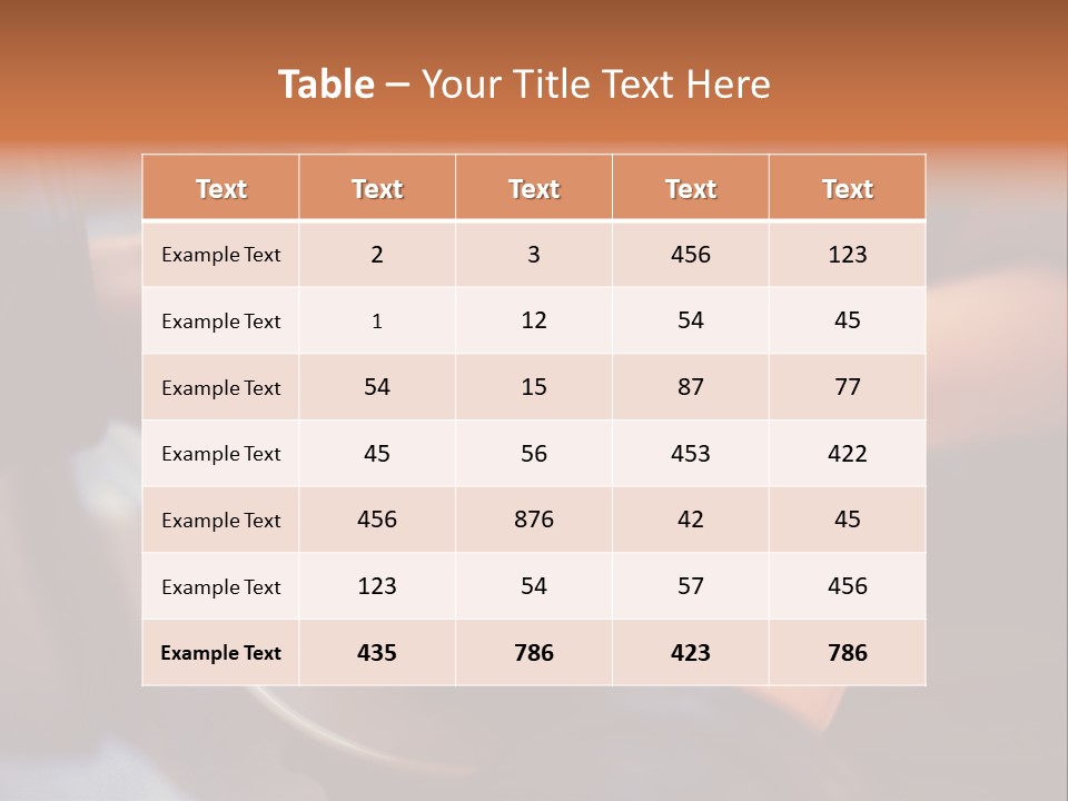 Coffeecup Breakfast Brown PowerPoint Template