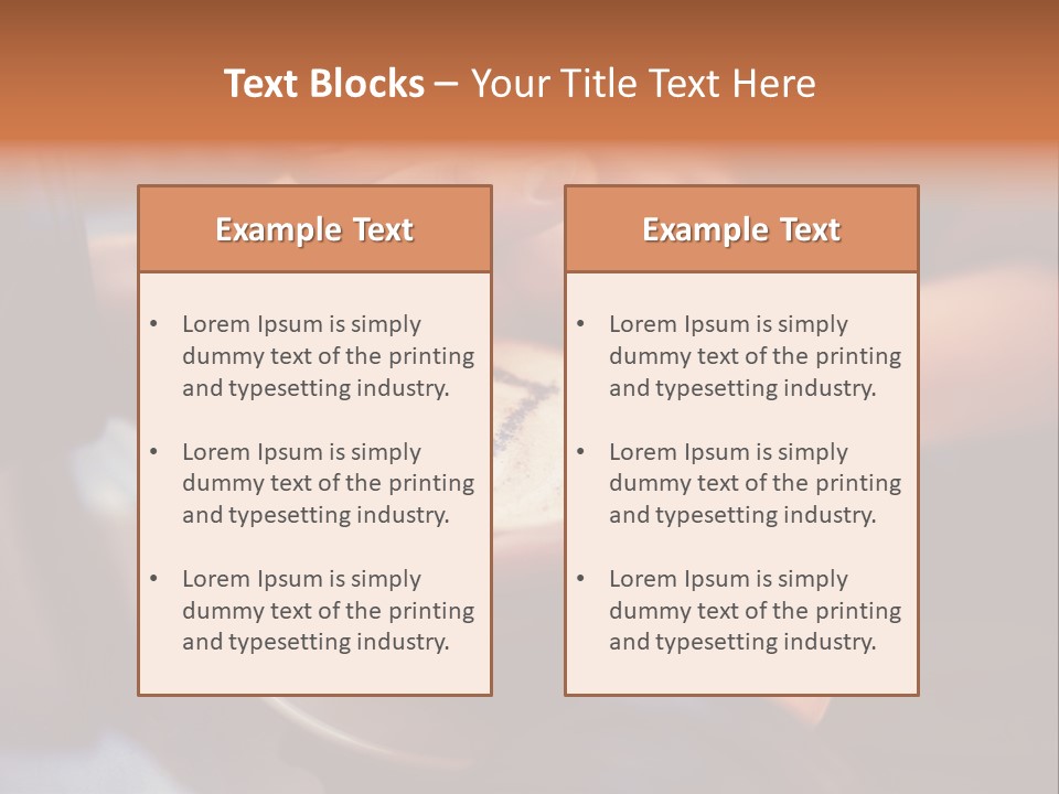 Coffeecup Breakfast Brown PowerPoint Template