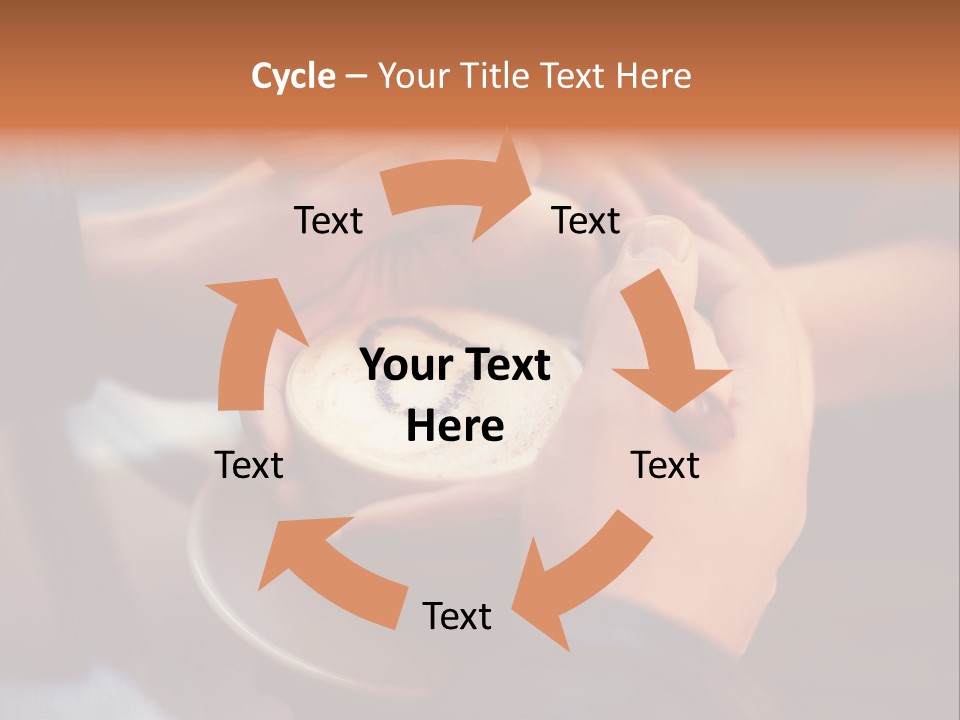 Coffeecup Breakfast Brown PowerPoint Template