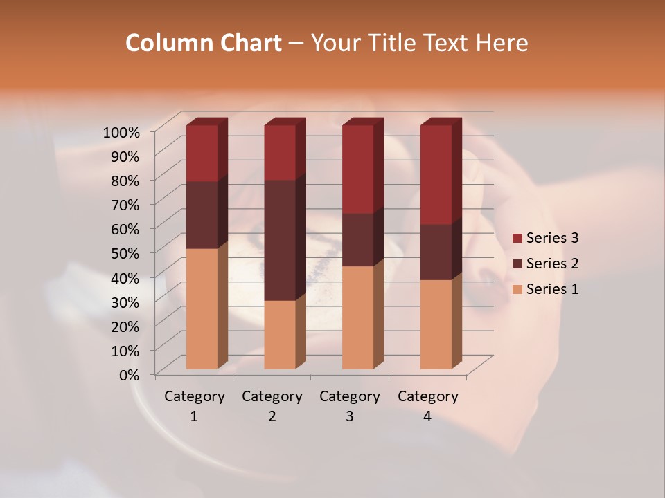 Coffeecup Breakfast Brown PowerPoint Template