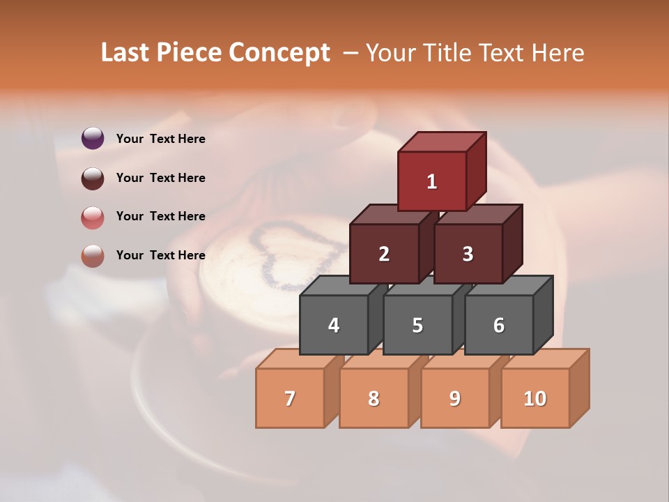 Coffeecup Breakfast Brown PowerPoint Template