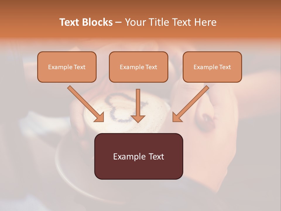 Coffeecup Breakfast Brown PowerPoint Template