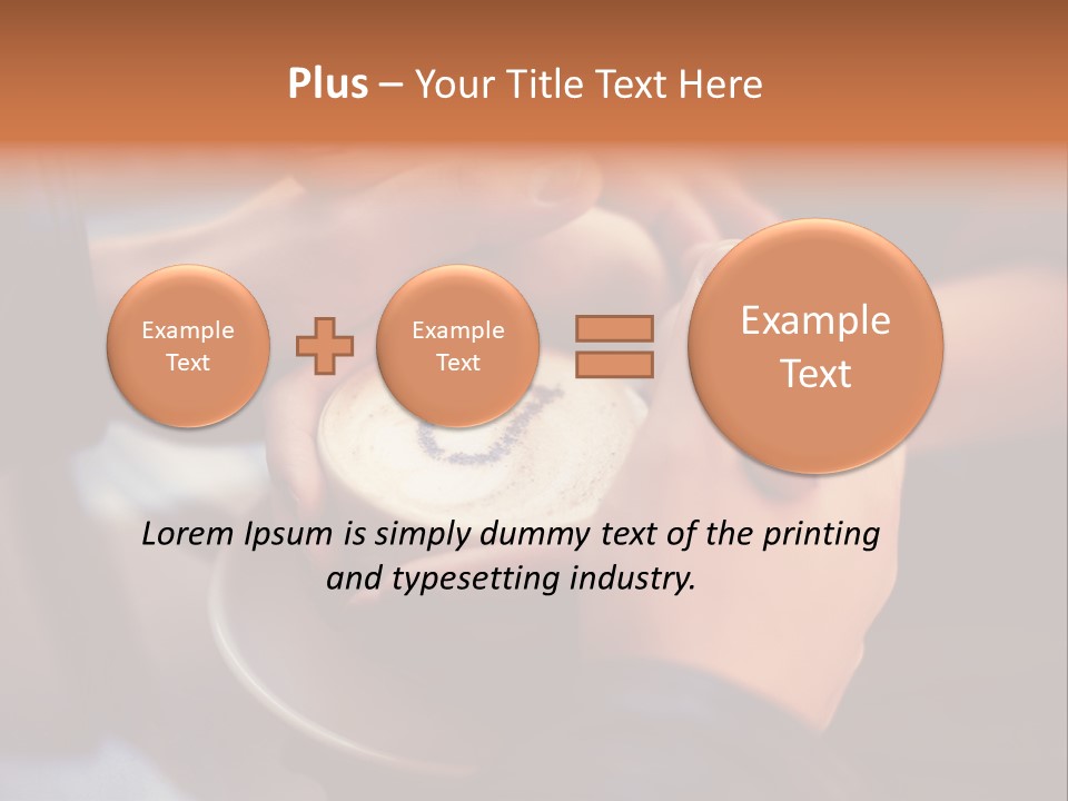 Coffeecup Breakfast Brown PowerPoint Template