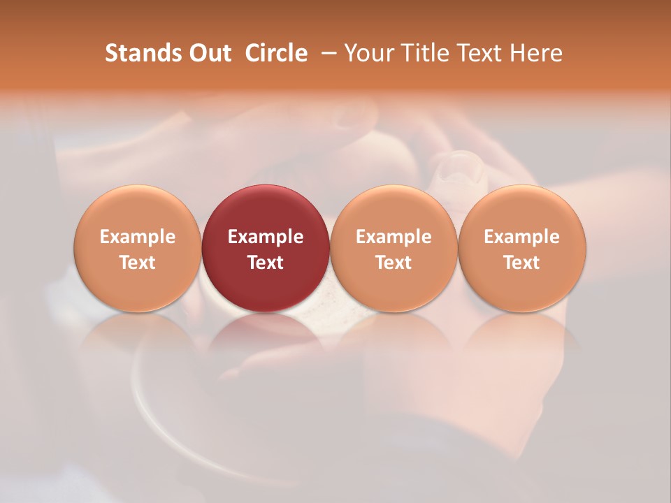 Coffeecup Breakfast Brown PowerPoint Template