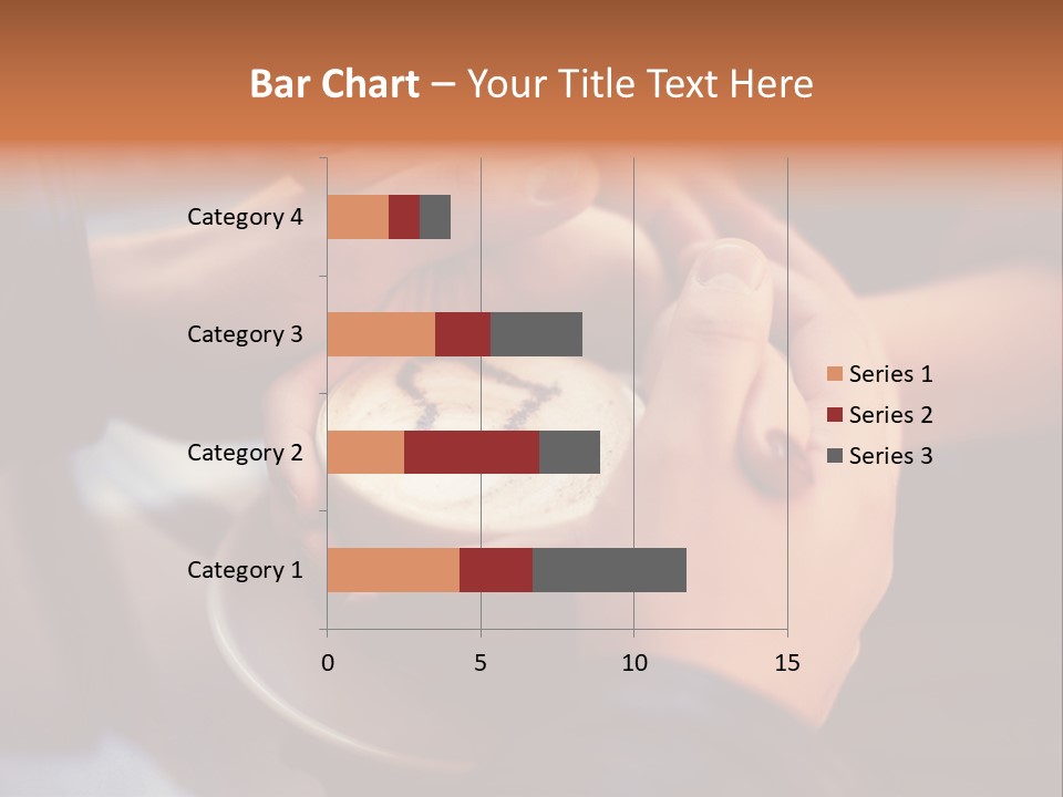 Coffeecup Breakfast Brown PowerPoint Template