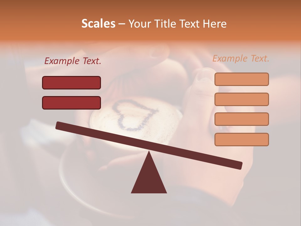 Coffeecup Breakfast Brown PowerPoint Template